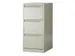 Classeur Dossiers, Ft 101,6 X 47 X 62,2 Mm (H X L X P), 3 Tiroirs, Gri