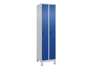 locker,HxBxD 1950x500x500mm,2vak,vak B 250mm,draaigrendel,voeten - 1
