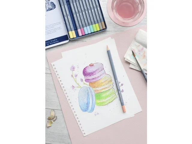 Crayon aquarelle Faber-Castell Goldfaber Pastel Jaune de chrome 406