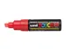 Verfstift Posca PC8K Brede punt 8mm schuin fluor rood