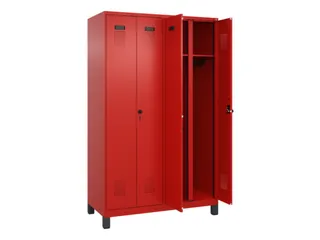 locker voor scheiding van kleding,HxBxD 1950x1200x500mm,4vak - 1