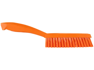 Vikan Hygiene smalle handborstel extra harde vezels 300mm oranje - 2