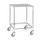 tafelwagen,draagverm. 150kg,1etage(s),laadvl. LxB 605x605mm