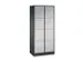 armoire multicases grand volume,HxlxP 1950x820x500mm,2x4compartiments