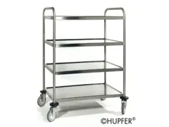 Kantinewagen Rvs Draagverm. 160Kg Laadvl. Lxb 1000X600Mm 4 Etages