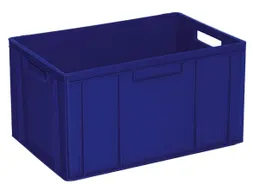 Euronorm Stapelkrat Pe 320x600x400mm 63liter Blauw