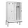 PBM-locker met bank,HxBxD 2120x1200x815mm,4vak,vak B 300mm