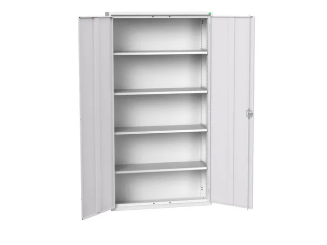 universele kast,HxBxD 2000x1050x350mm,4xStalen bodem,draaigrendelslot