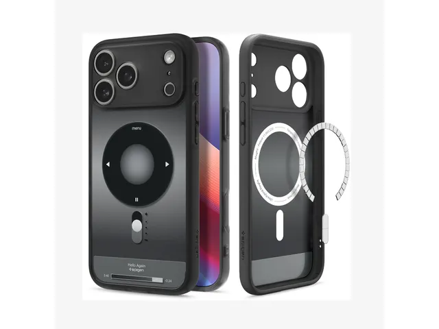 Ultra Hybrid MagFit iPhone 17 Pro Max Hoesje MagSafe Zwart