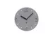 wandklok recycled PET grijs 30 cm.