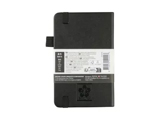 Notitieboek Sakura hard cover pocket lijn zwart 90x140mm - 2