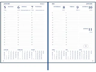 Agenda 2027 Ryam Weekplan Plus Mundior groot letter 7dagen/2pagina's a - 5