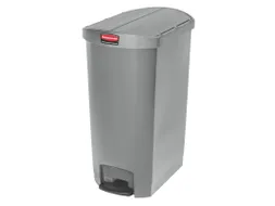 Slim Jim Step On Container End Step Kunststof 68 Liter Grijs