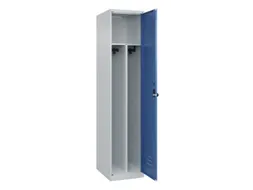 locker voor scheiding van kleding,HxBxD 1850x400x500mm,1vak