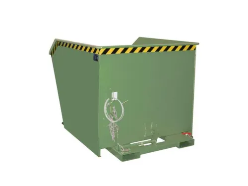 Kiepbak voor spaanders,HxLxB 1090x1640x1280mm,1,5m³,draagverm. 1500kg