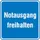 aanwijzingsbord,Nooduitgang vrijhouden,aluminium gemerkt,gemoffeld