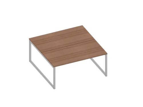 benchtafel,HxBxD 730x1600x1600mm,blad canaletto-hout
