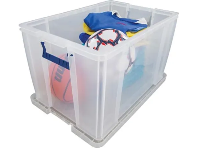 Bankers Box Opbergdoos Transparant 85 Liter