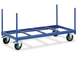 rongenwagen,draagverm. 1200kg,laadvl. LxB 1300x800mm,platform open - 2