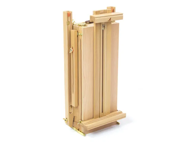 Chevalet de terrain Kangaro bois de hêtre Pour toile jusqu'à 85 cm.