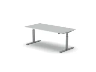 Elektrisch ihv bureau,HxBxD 650-1310x1800x900mm,blad wit - 1