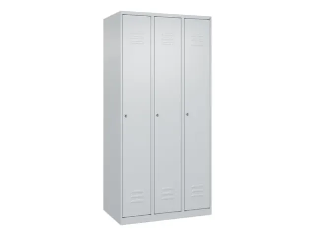 locker voor scheiding van kleding,HxBxD 1850x900x500mm,3vak