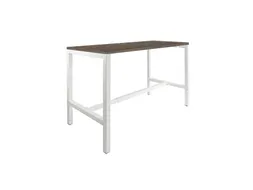 Domino Basic statafel 140x80cm 110cm Logan Eik 25mm Wit