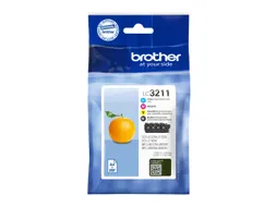 Brother LC-3211 Inktcartridge Multipack Zwart + Kleur