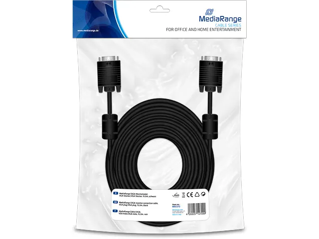 SVGA Monitorkabel 15m MRCS112 zwart