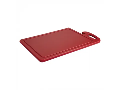 Caterchef HACCP Snijblad Rood met greep en geul 45x30x1.5cm
