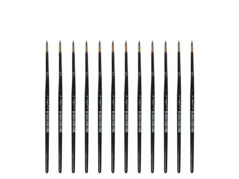 Penseel Kangaro Serie 340 rond Nr. 6 synthetisch doos 12 stuks
