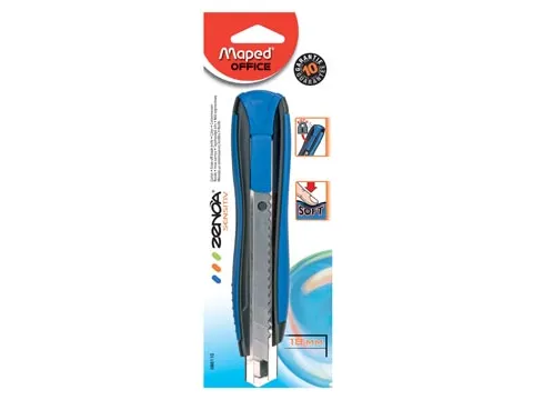 Maped cutter Zenoa Sensitiv mes van 18mm