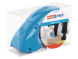 Handdozensluiter Tesa Pack 'N Go blauw