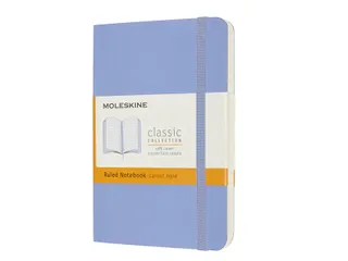 Notitieboek Moleskine pocket 90x140mm lijn soft cover hydrangea blue - 2