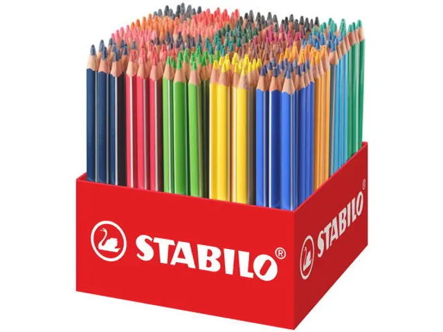 Kleurpotlood STABILO 203 Trio dik 300st assorti