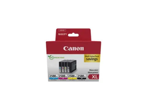 9254B010 Canon PGI-2500XL BK/C/M/Y-inktcartridge met hoge capaciteit