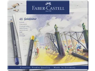 Kleurpotlood Faber-Castell Goldfaber etui à 48 stuks - 2