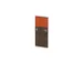 cache de banque d'accueil,NV brun caryer,BN3012-orange