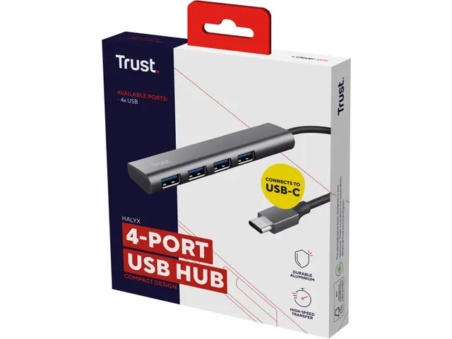 Halyx USB-C 3.2 Hub 4-ports
