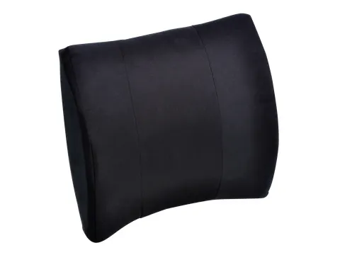 Ergonomische Rugsteun Vleugelvormig Stevig Foam 50mm Dik Zwart