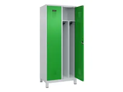 locker voor scheiding van kleding,HxBxD 1950x800x500mm,2vak