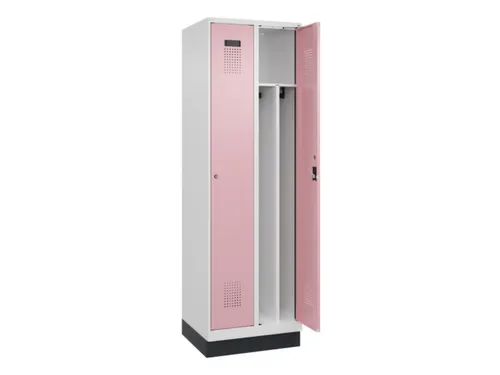 locker voor scheiding van kleding,HxBxD 1950x600x500mm,2vak