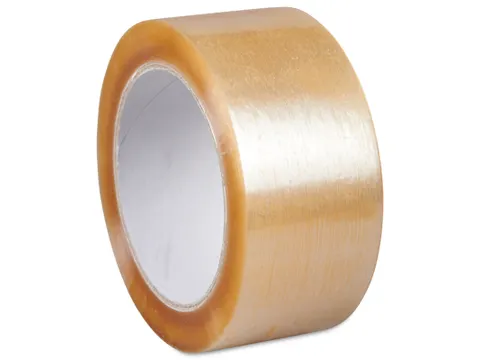 Handmatige Tape 28µ transparant 50mmx100m Solvent 36 Rol