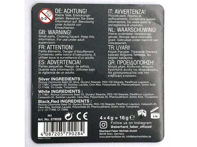 Set de maquillage Eberhard Faber Dracula/ Diable