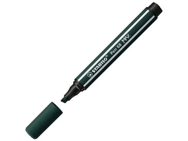 Feutre STABILO Pen 68/75 MAX vert terreux
