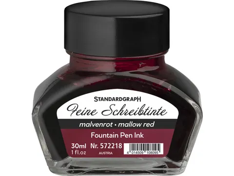 Encre calligraphique Standardgraph 30ml rouge mauve