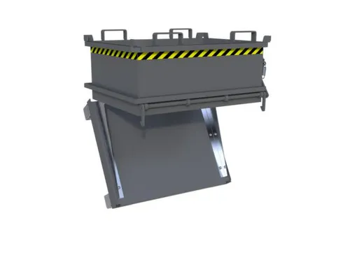 mini-bodemklepcontainer,HxLxB 625x800x1000mm,0,24m³,inrijbeugel,staal