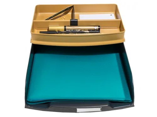 Brievenbak A4 Combo Styli Neo Deco Zwart