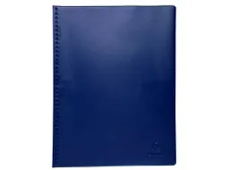 Showalbum PVC 15 Tas Vega ondoorschijnend A4 Blauw -