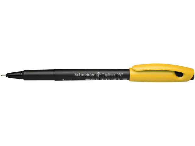 fineliner Schneider Topliner 967 0.4mm geel